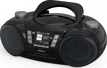 Sencor Boombox z DAB+ SPT 6510 odtwarzacz CD/MP3/USB/SD Bluetooth