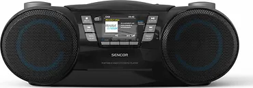 Sencor Boombox z DAB+ SPT 6510 odtwarzacz CD/MP3/USB/SD Bluetooth