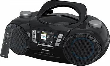 Sencor Boombox z DAB+ SPT 6510 odtwarzacz CD/MP3/USB/SD Bluetooth