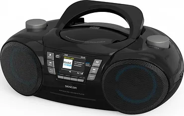 Sencor Boombox z DAB+ SPT 6510 odtwarzacz CD/MP3/USB/SD Bluetooth