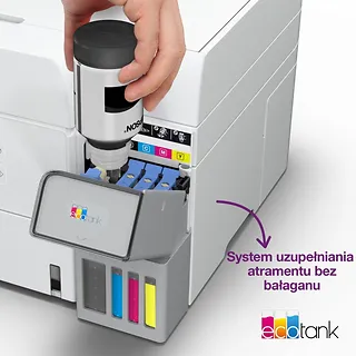 Epson Urządzenie wielofunkcyjne L6376 ITS białe A4/35ppm/W(LAN)/ADF2Scopy/100k