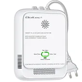 Qoltec Czujnik wycieku gazu i tlenku węgla | alarm 85dB | LED