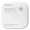 Qoltec Czujnik dymu z baterią | Tuya | Wi-Fi | alarm 85dB | LED