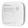 Qoltec Czujnik dymu z baterią | Tuya | Wi-Fi | alarm 85dB | LED