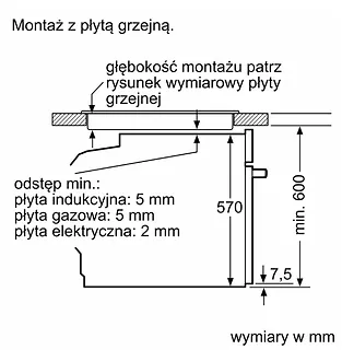 Bosch Piekarnik AirFry HBG536EW4 biały