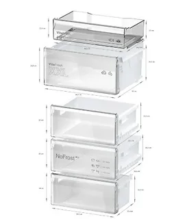 Bosch Chłodziarko-zamrażarka KGN39VXBT