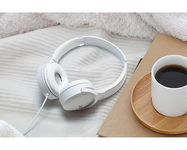 JVC Słuchawki HA-S33UC białe