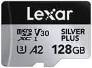 Lexar Karta pamięci microSD 128GB C10 A2 U3 V30 205/150MB/s Silver Plus