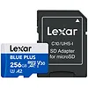 Lexar Karta pamięci microSD 256GB C10 A2 U3 V30 170MB/s Blue Plus