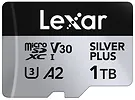 Lexar Karta pamięci microSD 1TB C10 A2 U3 V30 205/150MB/s Silver Plus