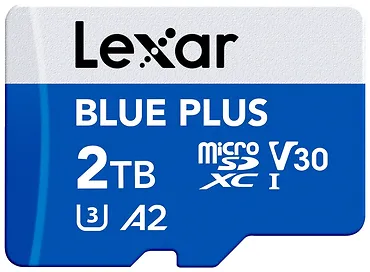 Lexar Karta pamięci microSD 2TB C10 A2 U3 V30 170MB/s Blue Plus