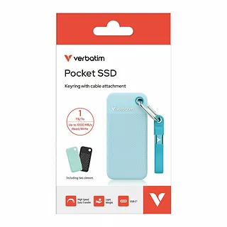 Verbatim Pocket Dysk SSD 1TB M.2 1000MB/s USB-C 32324