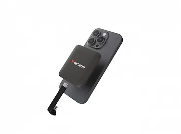 Verbatim Dysk zewnętrzny SnapBack Magnetic SSD Mocha MagSave 512GB Apple ProRes 4K 60kl/s