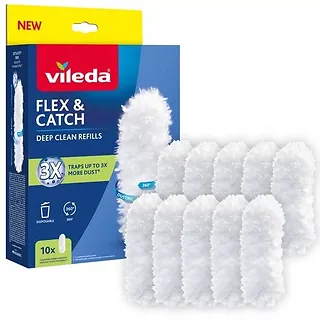 Vileda Wkłady do miotełki do kurzu Flex&Catch 10 sztuk