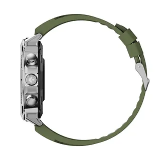 Garett Electronics Smartwatch Atom srebrny stalowy