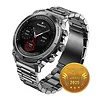 Garett Electronics Smartwatch Atom srebrny stalowy