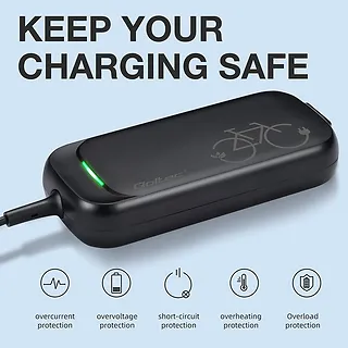 Qoltec Ładowarka Pro do roweru Bosch 36V | 42V | 2A | Bosch plug |      wodoodporna + kabel zasilajšcy