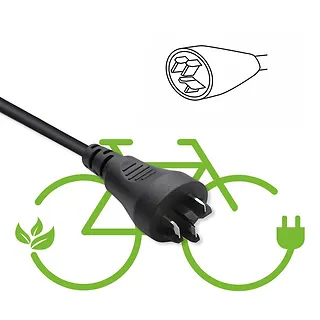 Qoltec Ładowarka Pro do roweru Bosch 36V | 42V | 2A | Bosch plug |      wodoodporna + kabel zasilajšcy