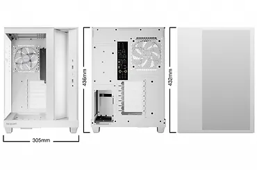 Be quiet! Obudowa Light Base 500 LX White