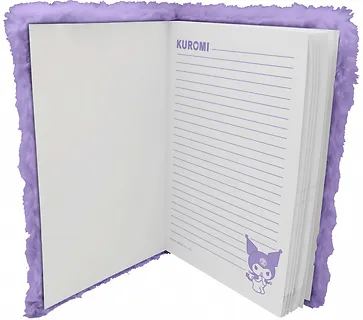 Kids Euroswan Pamiętnik notatnik pluszowy Kuromi
