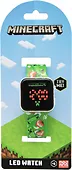 Kids Euroswan Zegarek LED z kalendarzem Minecraft