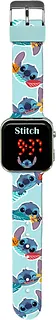 Kids Euroswan Zegarek LED z kalendarzem Stitch