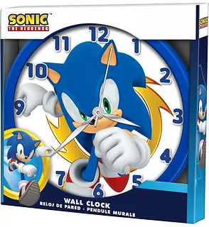 Kids Euroswan Zegar ścienny Sonic