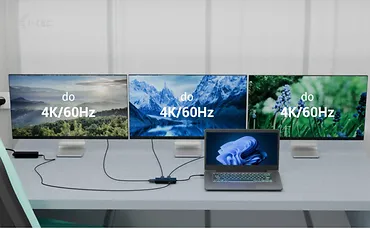 i-tec Stacja dokująca USB-C Triple 4K HDMI Video Adapter Power Delivery 100W