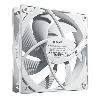 Be quiet! Wentylator Pure Wings 3 120mm PWM Reverse White 3-pak