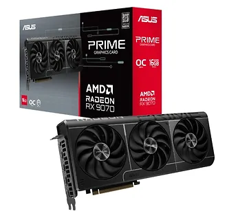 Karta graficzna Asus Prime Radeon RX 9070 XT OC 16GB GDDR6