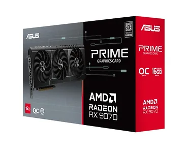Karta graficzna Asus Prime Radeon RX 9070 XT OC 16GB GDDR6