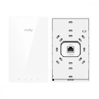 Cudy Punkt dostępowy AX3000 Gigabit Wall-Plate Wi-Fi 6 Access Point