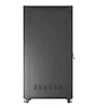 Lanberg Szafa instalacyjna rack stojąca 19 cali 47U 800x1200 czarna drzwi    perforowane LCD (flat pack) V2