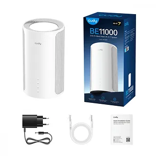 Cudy Router M11000 (1-pak) 2,5G Tri_Band Wi-Fi 7 Mesh Solution