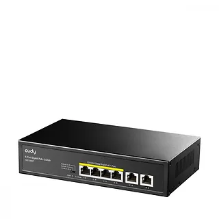 Cudy Przełącznik GS1006P 6-Port Gigabit PoE+ Switch 65W