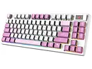 Klawiatura gamingowa bezprzewodowa MSI Forge GK600 TKL W Violet US