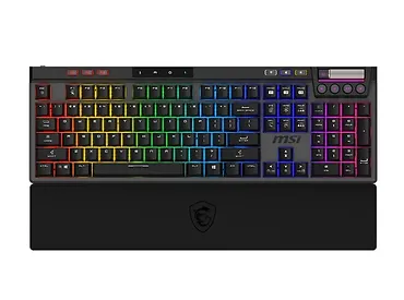 MSI Klawiatura gamingowa Strike Pro W Silent US