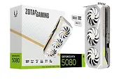 ZOTAC Karta graficzna GeForce RTX 5080 SOLID OC 16GB GDDR7 256bit 3DP/HDMI biała