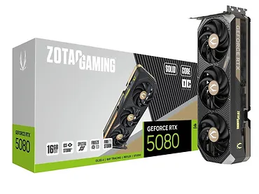 ZOTAC Karta graficzna GeForce RTX 5080 SOLID CORE OC 16GB GDDR7 256bit 3DP/HDMI