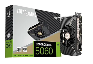 ZOTAC Karta graficzna GeForce RTX 5060 SOLO 8GB GDDR7 128bit 3DP/HDMI