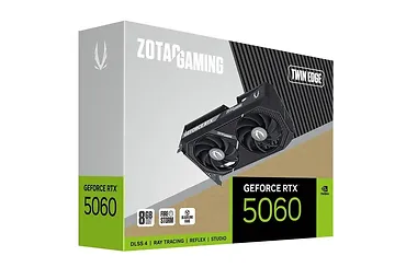 ZOTAC Karta graficzna GeForce RTX 5060 TWIN EDGE 8GB GDDR7 128bit 3DP/HDMI