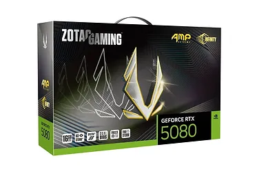 ZOTAC Karta graficzna GeForce RTX 5080 AMP EXTREME INFINITY 16GB GDDR7 256bit 3DP/HDMI