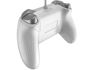 Gamepad kontroler przewodowy MSI Force GC200 biały, wiele platform USB 3.0