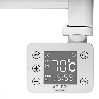 Adler Grzejnik łazienkowy elektryczny LED AD 7824