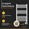 Adler Grzejnik łazienkowy elektryczny LED AD 7824