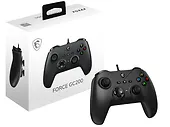 Gamepad kontroler przewodowy MSI Force GC200 czarny, wiele platform USB 3.0