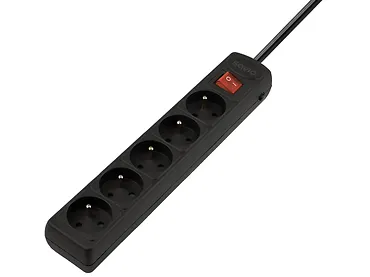 Listwa przeciwprzepięciowa automatyczna SAVIO LZ-17 5 gniazd 3m miedziana