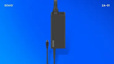 Savio Zasilacz sieciowy USB-C 65W ZA-01