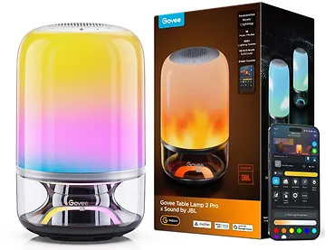 Lampa LED Govee Table Lamp 2 Pro x Sound by JBL H60200F1