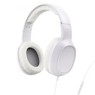 Hama Słuchawki nauszne Fun C z mikrofonem białe